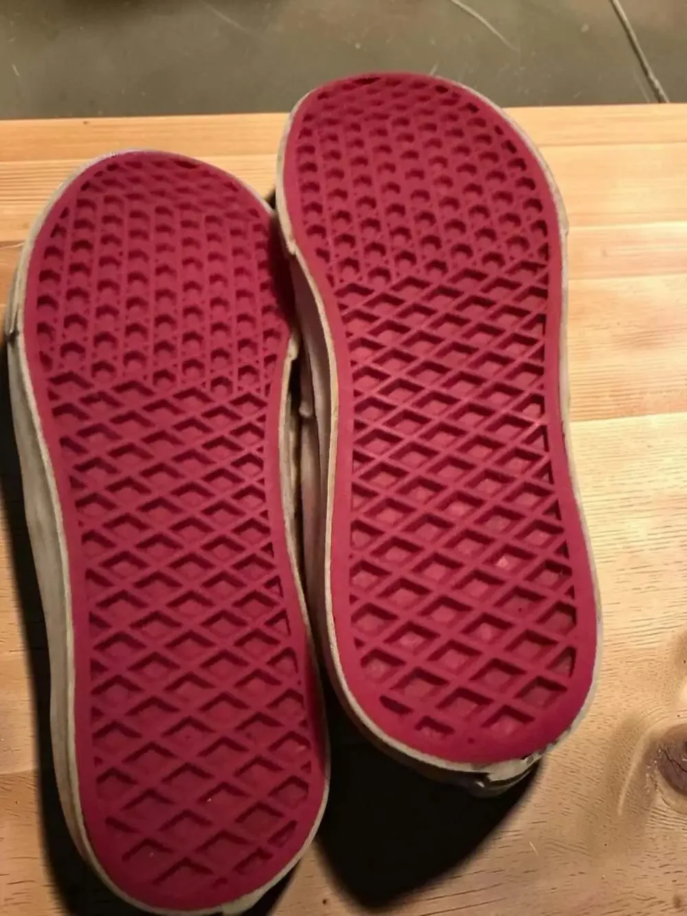 Vans Authentic Size 8.0 Pink Tie Dye Canvas Low Top Sneakers